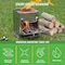 Wakeman Camping Stove - Stainless Steel Wood Burning Portable Rocket Stove for Camping by Wakeman 75-CMP1157 - alternate 3